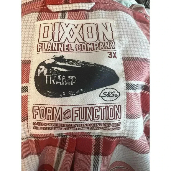 DIXXON long sleeve button up form and function 3X - Picture 6 of 6